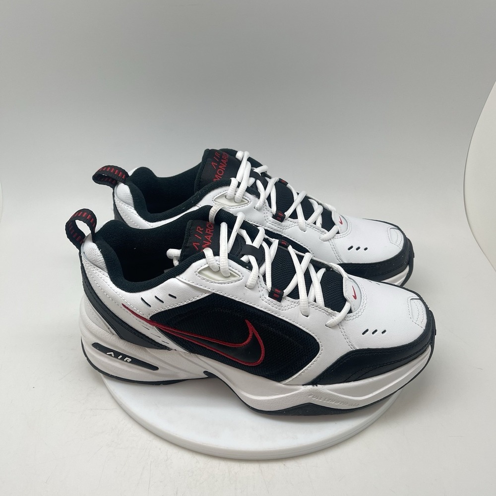 Nike Sneakers Mens 8.5 Air Monarch IV 415445-101 White Casual Athletic Shoes